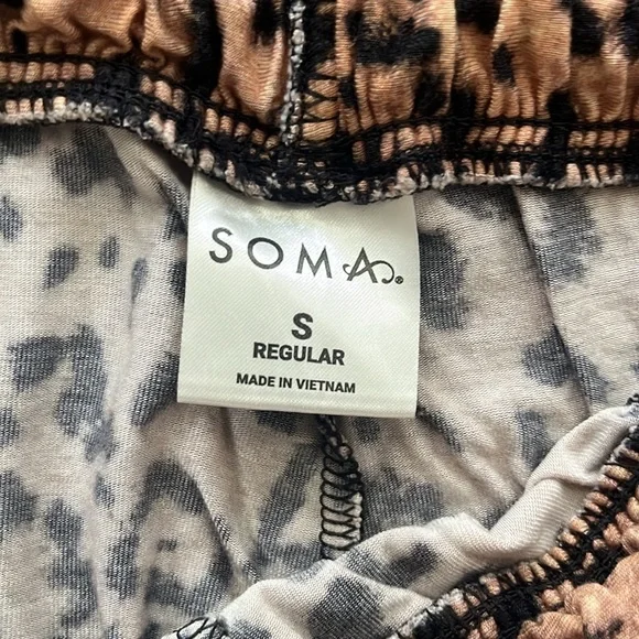 Soma Animal Print Loungewear Set - Picture 7 of 8